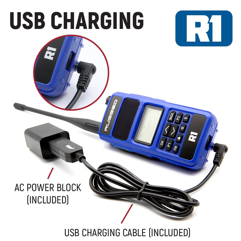 Load image into Gallery viewer, Rugged Radios Ready Pack - With Rugged R1 Handheld Radios - Digital and Analog Business Band R1-READY-PACK
