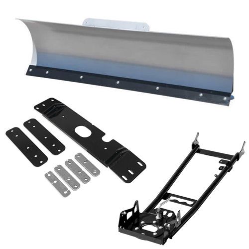 Load image into Gallery viewer, KFI ATV 60&quot; Snow Plow Kit Combo Polaris Sportsman ETX 570 2014-2017 NEW
