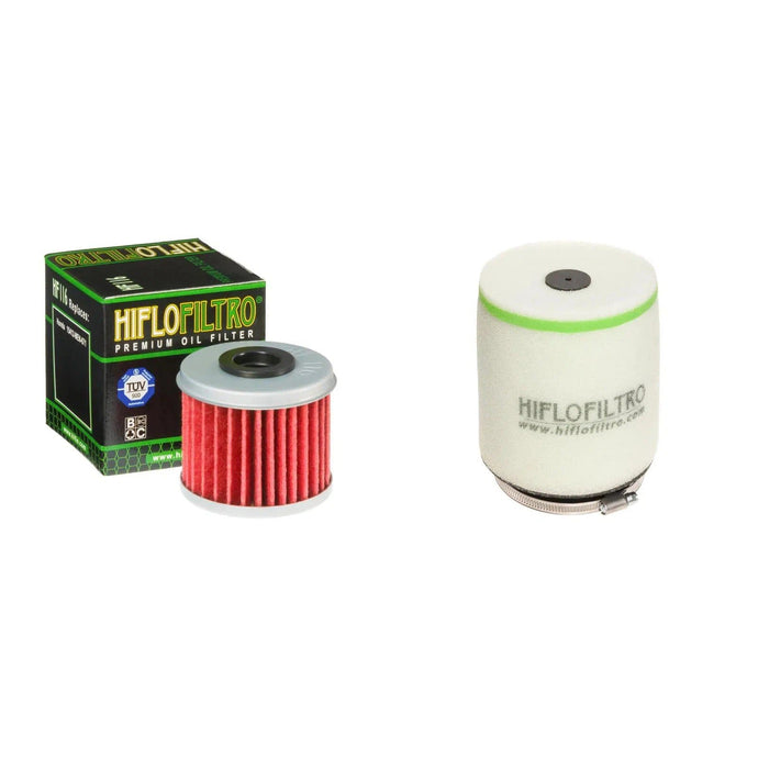 Oil and Dual-Stage Foam Air filter Kit for HONDA TRX450 R 04-05