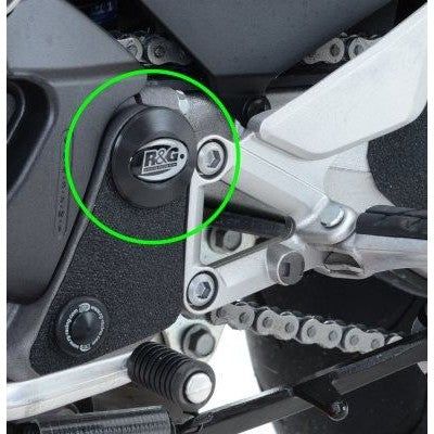 Load image into Gallery viewer, R&amp;G Racing Black Frame Plug LHS Top For 2015-2017 Honda Crossrunner
