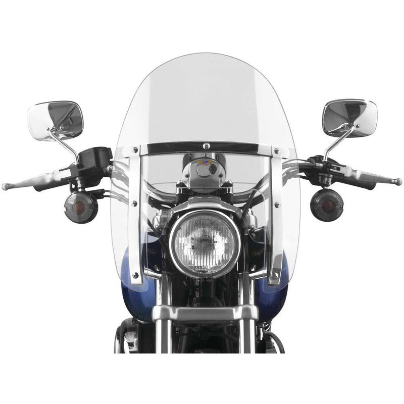 Load image into Gallery viewer, National Cycle Clear Ranger Heavy Duty Windshield With Mount Kit, Straight Forks
