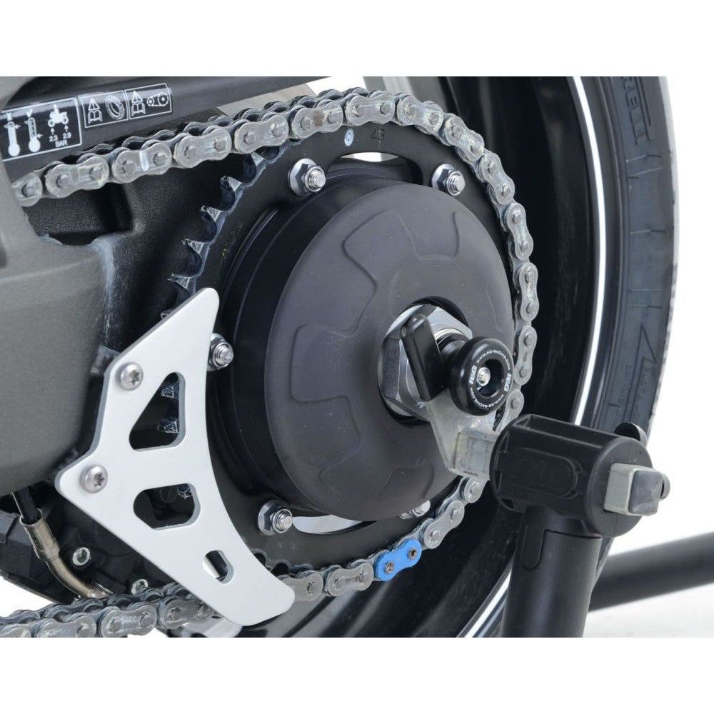 R&G Racing Black Spindle Sliders For 2011-2013 Triumph Speed Triple