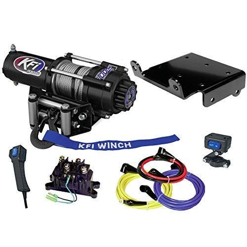 Load image into Gallery viewer, 3000 lb KFI Winch Mount Combo Kit Suzuki King Quad 450 500 700 750 2005-2018 NEW
