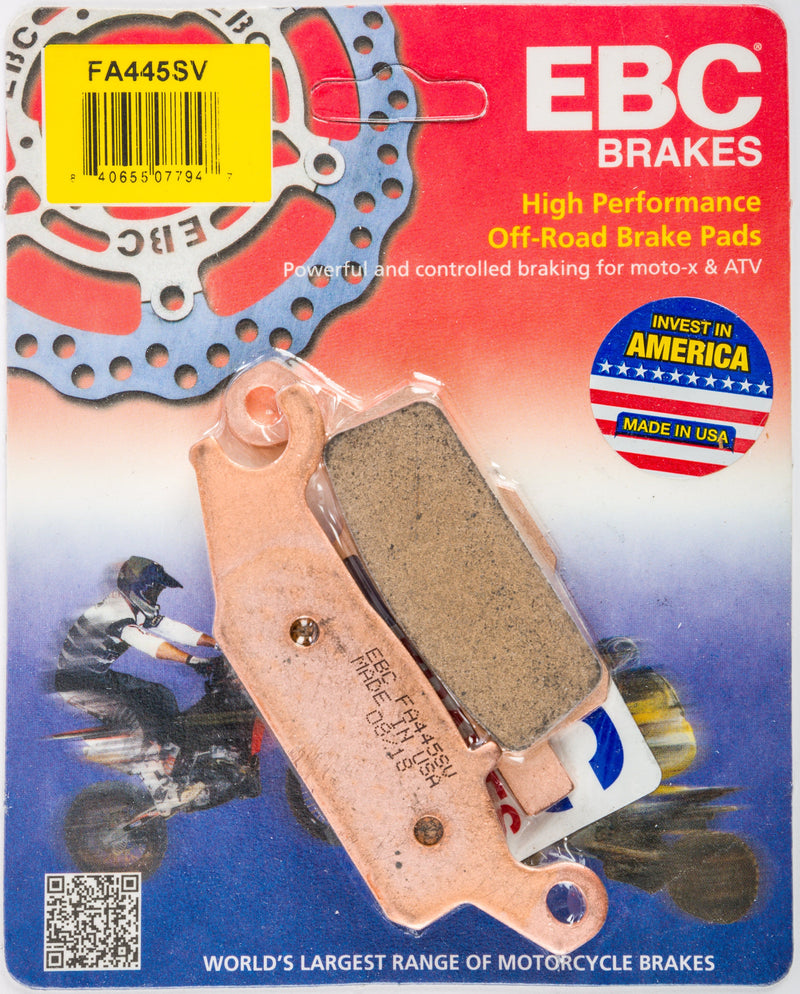 Load image into Gallery viewer, EBC 1 Pair SV Series Severe Duty Brake Pads MPN FA445SV
