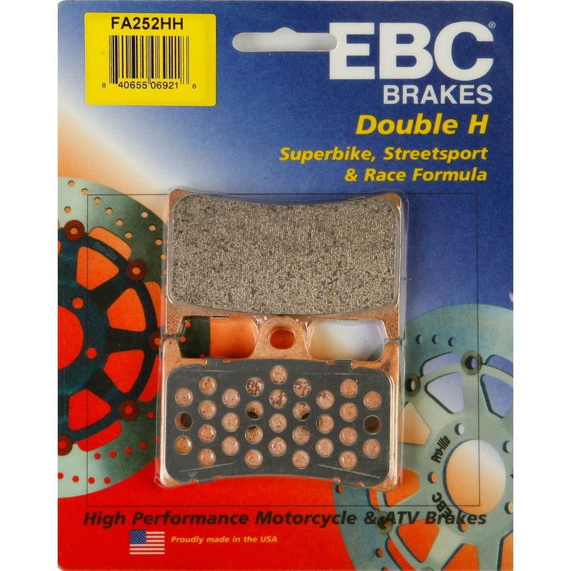 Load image into Gallery viewer, EBC 1 Pair HH Sintered Superbike Brake Pads MPN FA252HH
