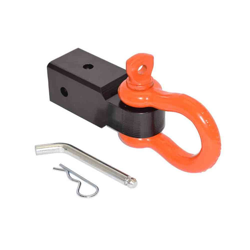 Load image into Gallery viewer, Rigid Hitch (TSM-33-D) Shackle Mount for 3 Inch Ford OEM Receivers - 24,000 lbs. Working Load Limit - Made in USA
