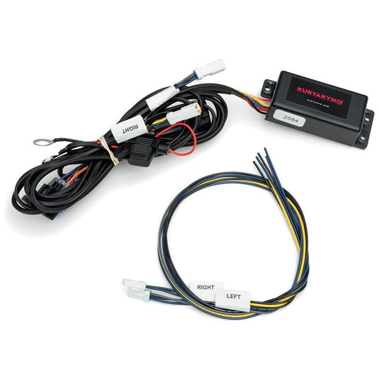 Kuryakyn Rear Signal Splitter Module for Indian 3-Wire Black