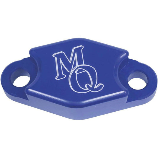 Modquad Parking Brake Block-Off Plate Blue