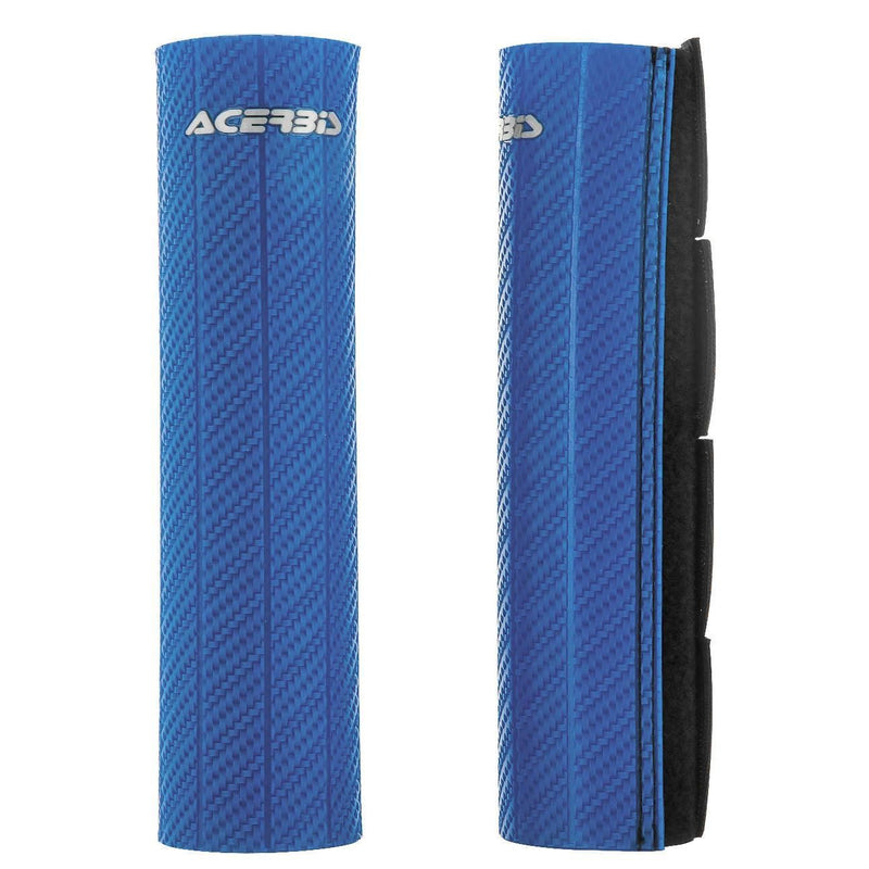 Load image into Gallery viewer, Acerbis Blue Upper Fork Guards - 2634050211
