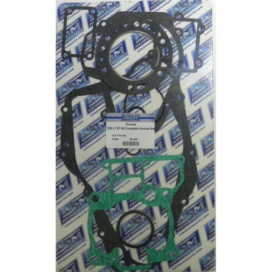WSM Complete Gasket Kit For Suzuki 250 Quadracer 87-92 25-408
