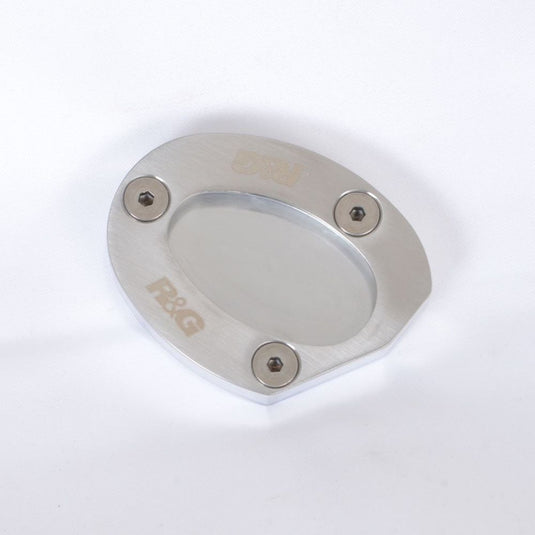 R&G Racing Silver Kickstand Shoe For 2017-2024 Kawasaki Ninja 650 EX650