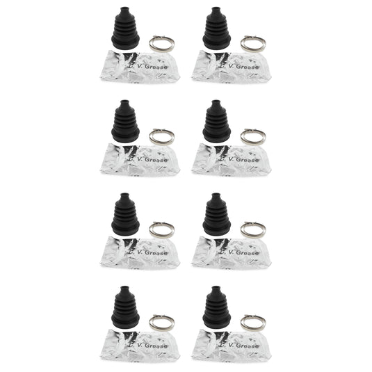 Complete FR & RR Inner & Outer CV Boot Repair Kit Arctic Cat 250 4x4 2001-2005