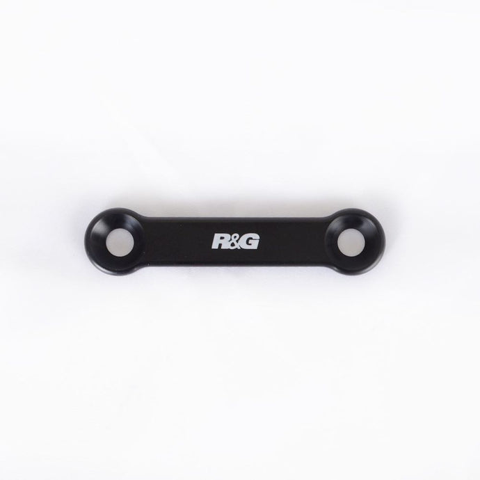 R&G Racing Black Rear Foot Rest Delete Blanking Plates LHS For 2019-2020 Husqvarna SVARTPILEN 701