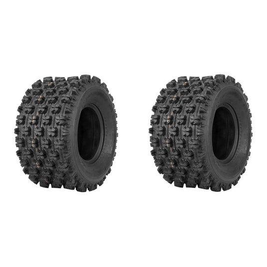 (Pair) 2 Quadboss Sport ATV Rear Tires 20X11X9 20X11-9 4 PLY QBT739