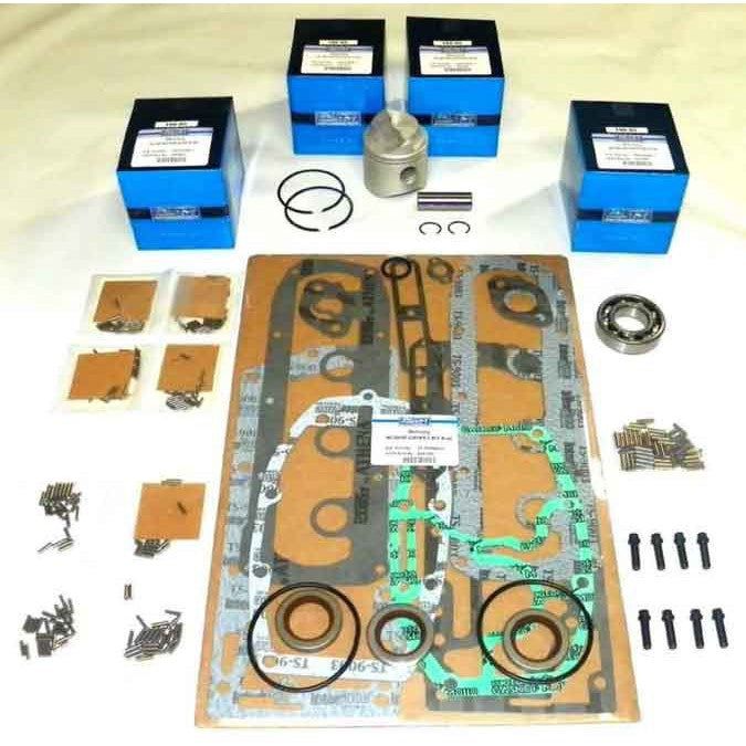WSM Powerhead Rebuild Kit For Mercury / Mariner 20 - 50 Hp Cross Flow 72-97 .040 Over