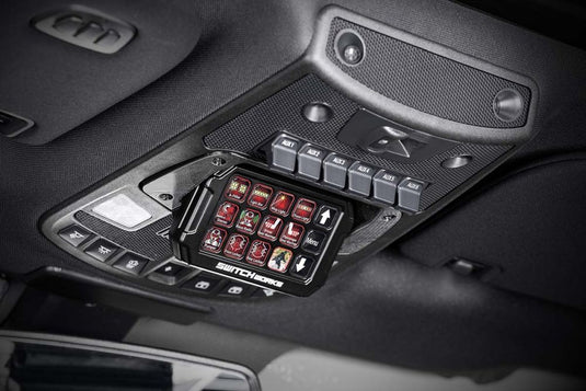 Switch Works Alpha12 Digital Smart Switcher with 12-Outputs With Mount For Ford Raptor 2021-2024