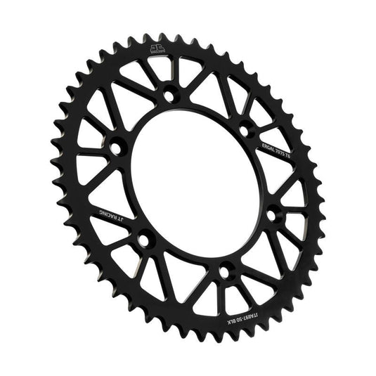 JT Sprockets Rear Racelite Aluminum Race Sprocket Orange 51 Tooth 51T 520 Chain