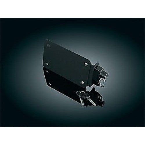 Kuryakyn License Plate Helmet Lock with Mount