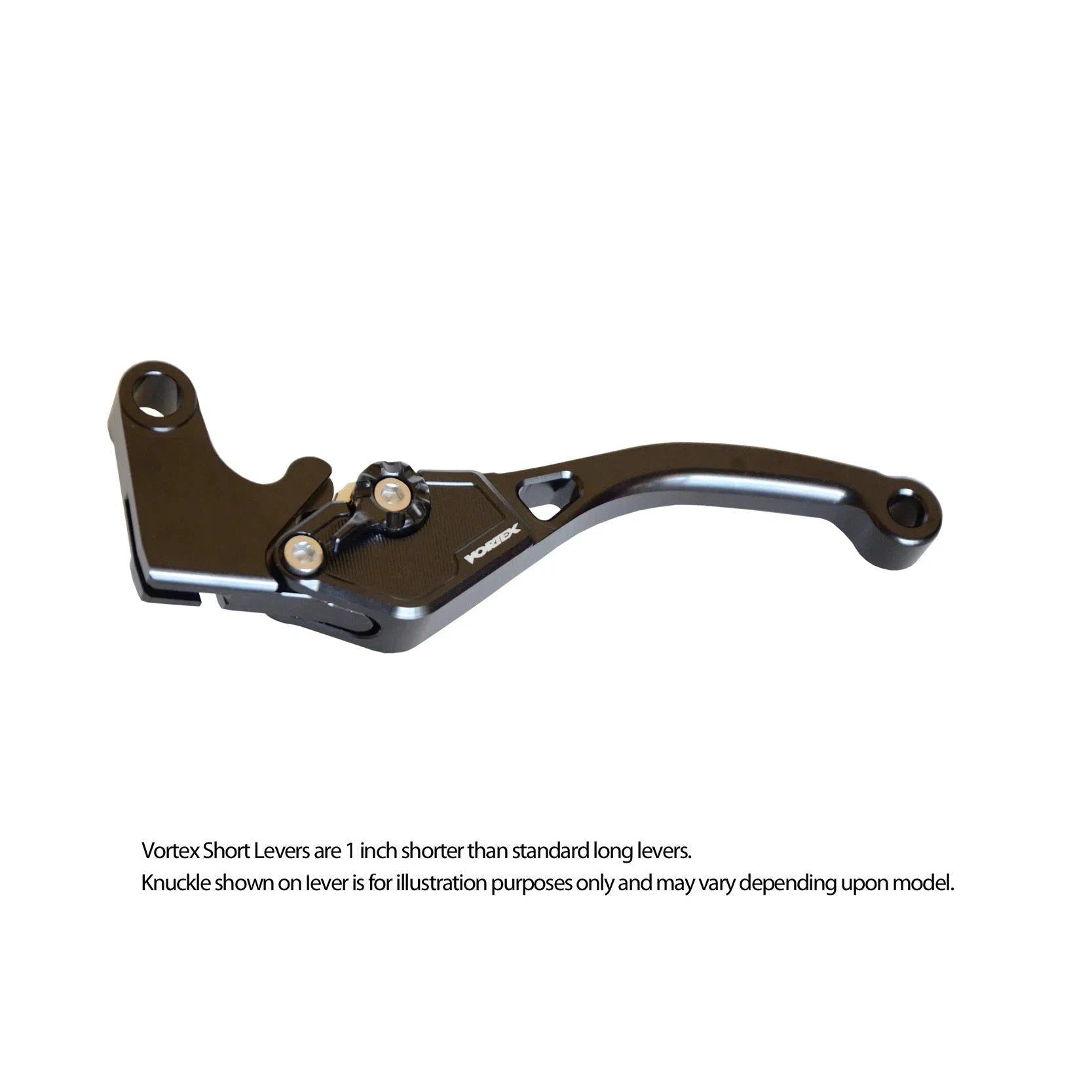 Vortex Black V3 2.0 Short Clutch Lever - LVC542