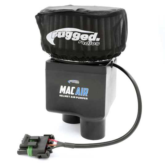 Rugged Radios MAC Air 2-Person Helmet Air Pumper (Bundle) MAC-2P-KIT