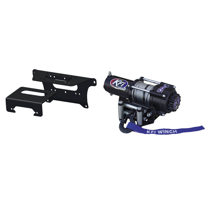 Load image into Gallery viewer, KFI Winch Kit For Polaris 1000 XP Ranger Full-Size 4x4 Crew Models: (EPS / Premium / LE / Trail Boss) 2019-2024
