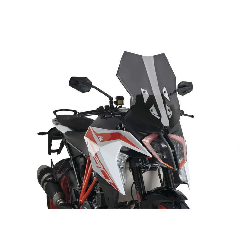 Load image into Gallery viewer, Puig Universal Windshield Touring Dark Smoke - 3564F

