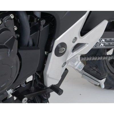 Load image into Gallery viewer, R&amp;G Racing Black Frame Plug For 2013-2015 Honda CB500F
