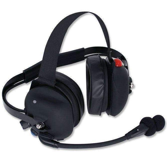 Rugged Radios Wireless Cell Phone Headset with 2-Way Radio Connectivity RW-H43-B