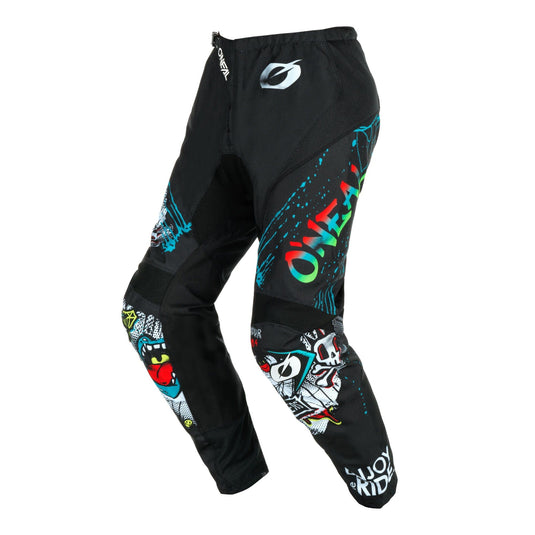 O'neal Element Rancid Motocross Pants -  Black / White - Youth