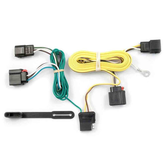 Rigid Hitch (R3-0122) Class III 2 Inch Receiver Trailer Hitch Bundle - Includes Ball Mount and Custom Wiring Harness fits 2007-2010 Jeep Grand Cherokee (Except SRT-8)