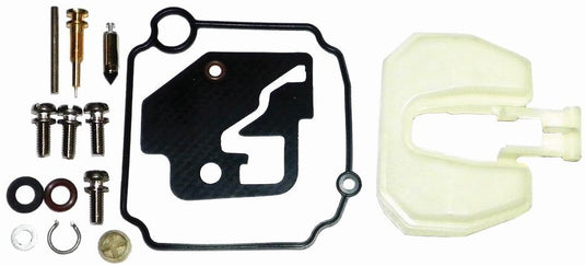 WSM Carburetor Kit For Johnson / Mercury / Tohatsu / Yamaha 8 - 15 Hp With Float