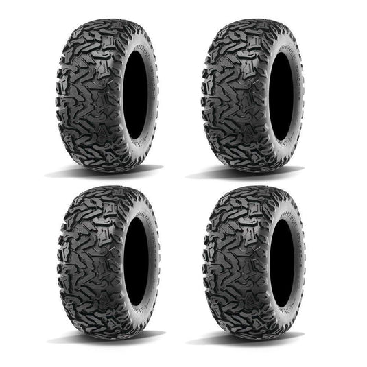 Full Set Of Maxxis Workzone Radial (6 Ply) UTV Tires 25x10R-12 (4)