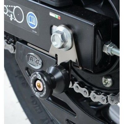 Load image into Gallery viewer, R&amp;G Racing Black Cotton Reels Offset For 2013-2015 Honda CB250 Hornet

