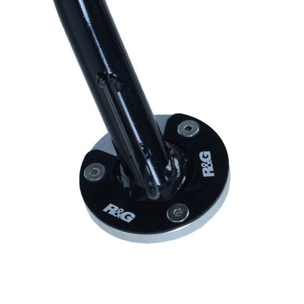 R&G Racing Silver Kickstand Shoe For 2021-2023 Husqvarna 125 Svartpilen