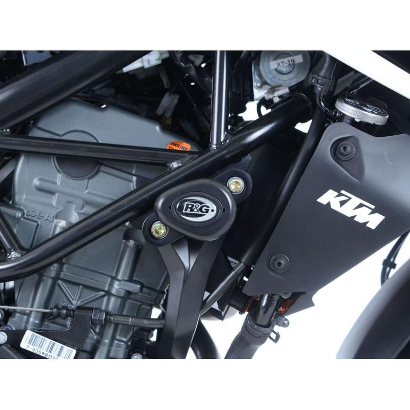 Load image into Gallery viewer, R&amp;G Racing Black Aero Style Crash Protectors CP0289BL
