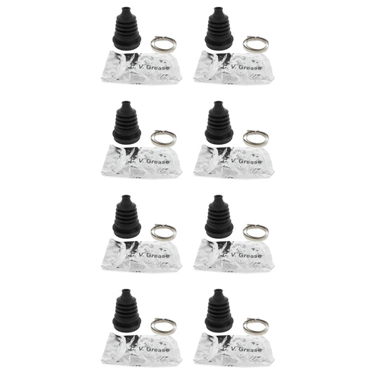 Complete FR & RR Inner & Outer CV Boot Repair Kit Honda TRX680 Rincon 2008-2009