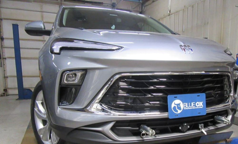 Load image into Gallery viewer, Blue Ox Alpha 2 Tow Bar (6,500 lbs. cap.) &amp; Baseplate Combo fits Select Buick Encore GX (Includes ACC, Turbo, &amp; Top Shutters)
