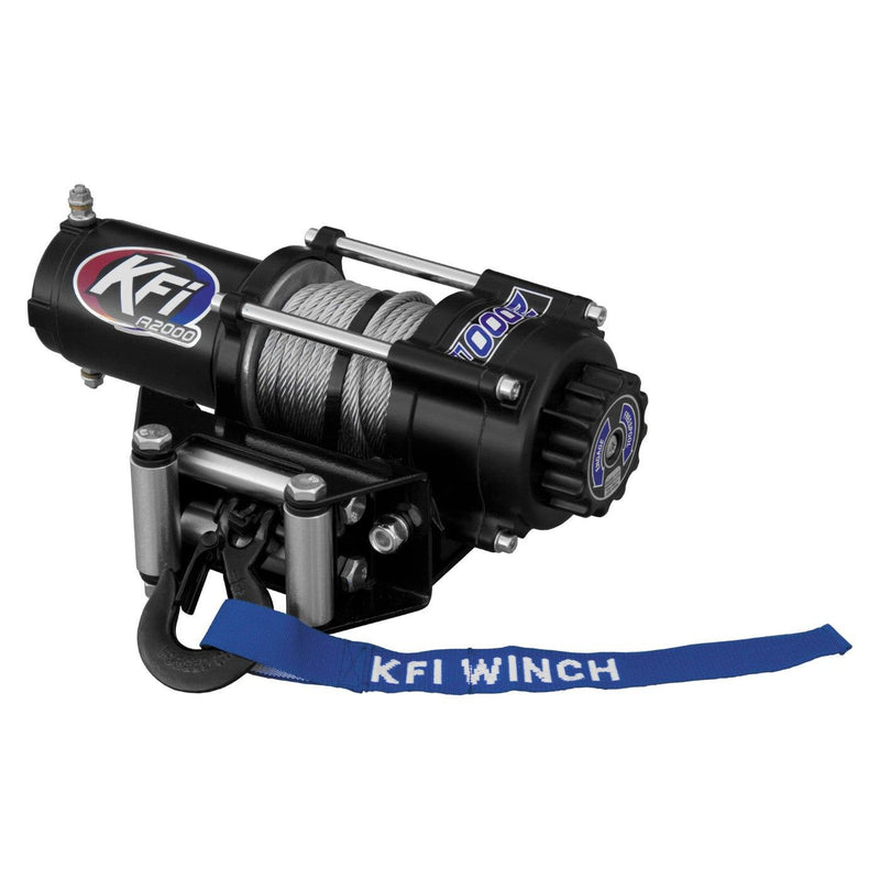 Load image into Gallery viewer, 2000 lb KFI Winch Combo Kit (M5) For 2011-2013 Arctic-Cat 425 CR 4x4
