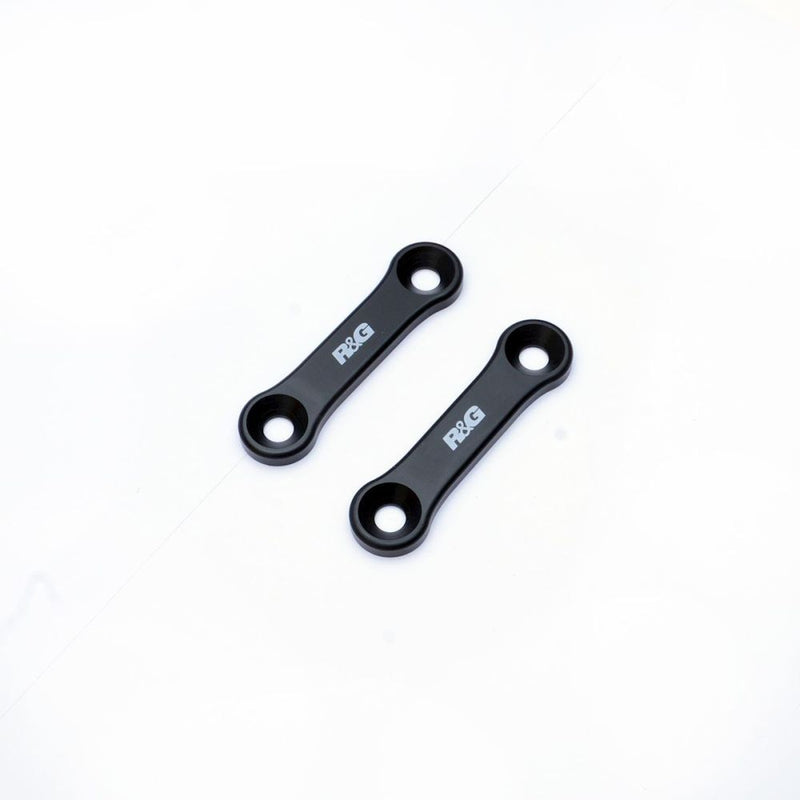 Load image into Gallery viewer, R&amp;G Racing Black Rear Foot Rest Delete Blanking Plates For 2019-2024 Triumph Scrambler 1200 XC
