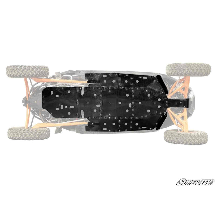 SuperATV Polaris RZR Pro R 4 Full Skid Plate FSP-P-PROR4