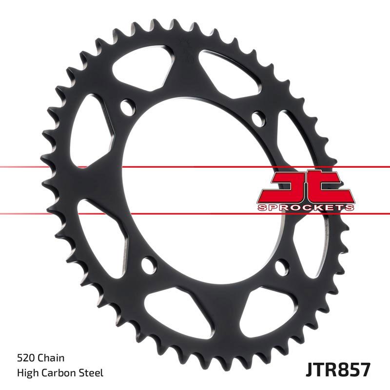 Load image into Gallery viewer, JT Sprockets Rear Steel Sprocket 42 Tooth 42T 520 Chain JTR857.42
