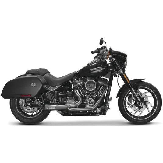 Two Brothers Racing 2-Into-1 Comp-S Exhaust Polished with Carbon Fiber Tip