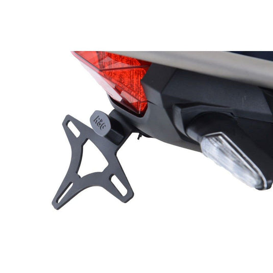 R&G Racing Black Tail Tidy License Plate Holder For 2018-2019 Honda CRF1000L Africa Twin Adventure Sports