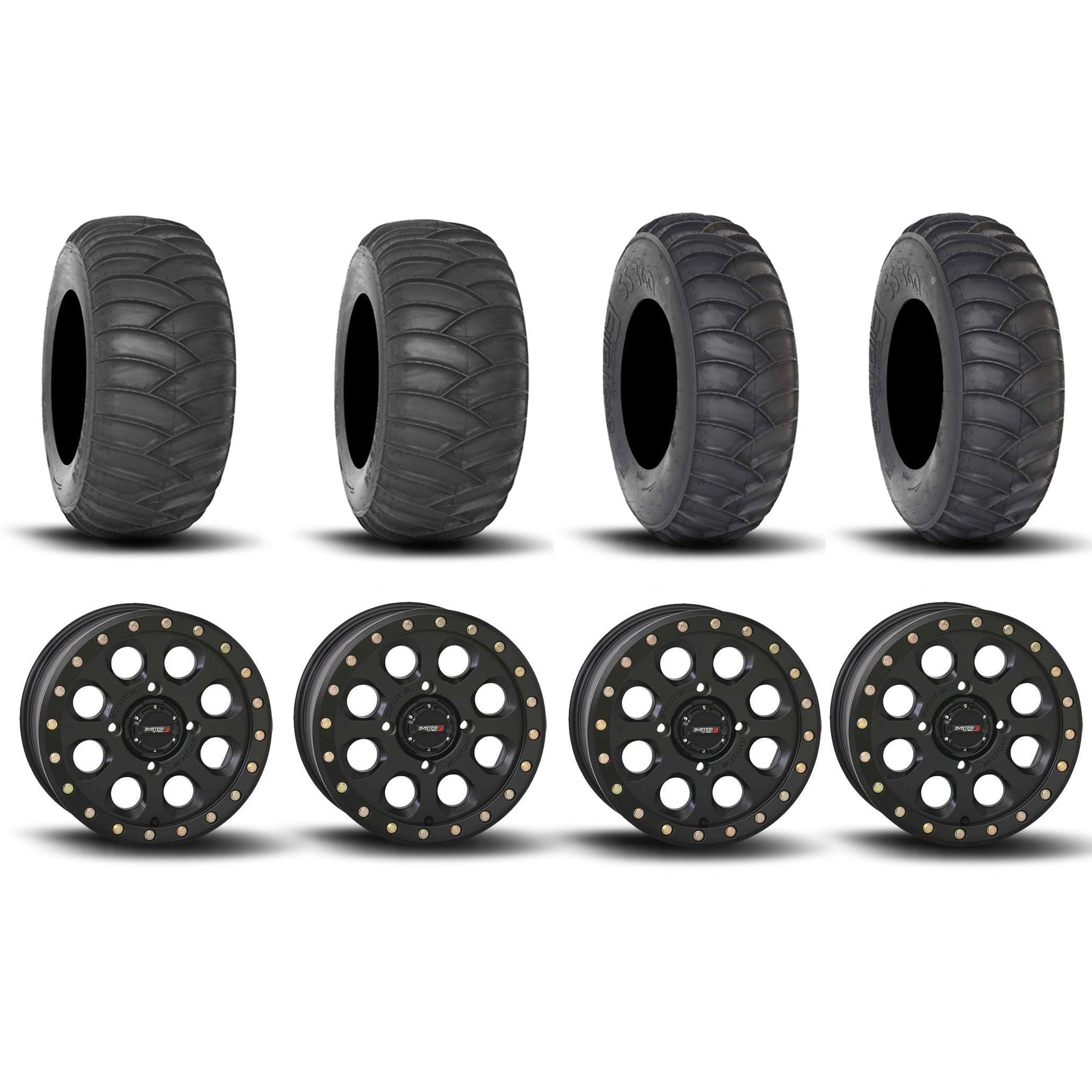 System 3 SB-7 Beadlock Matte Black 15