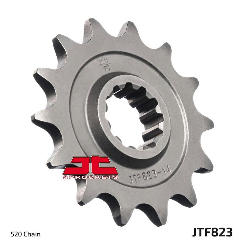 JT Sprockets Front Steel Sprocket 14 Tooth 14T 520 Chain For Husaberg MX499 6 Speed 1992-1995 JTF823.14