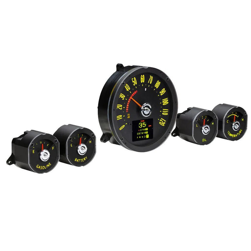 Load image into Gallery viewer, Dakota Digital 1958-1962 Chevrolet Corvette RTX Analog Gauge kit RTX-58C-VET-X
