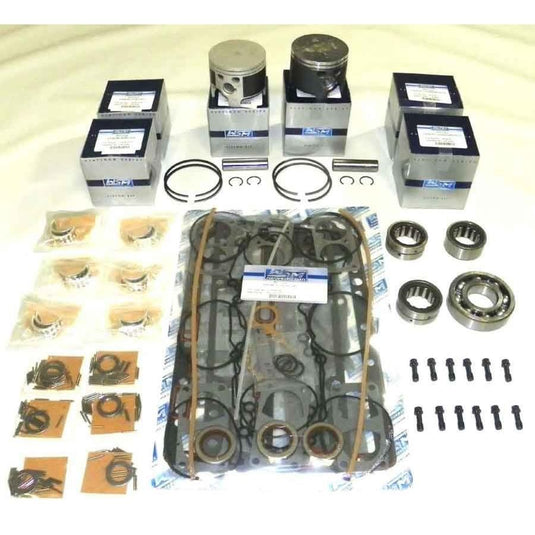WSM Powerhead Rebuild Kit For Mercury / Mariner 175 Hp Sport Jet 97-04 .015 Over