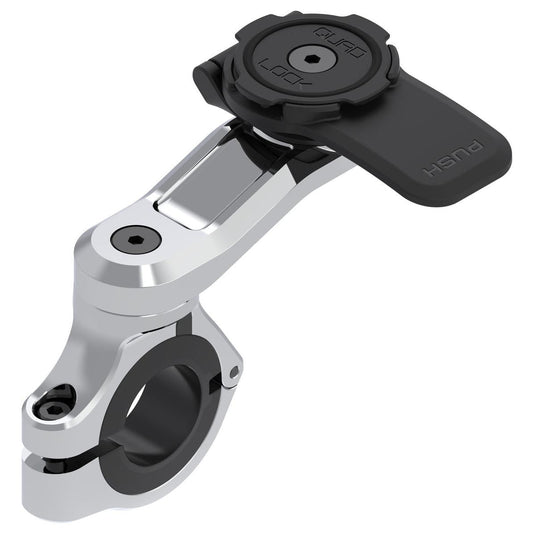 Quad Lock Motorcycle Handlebar Mount Pro Chrome QLM-HBR-CHR