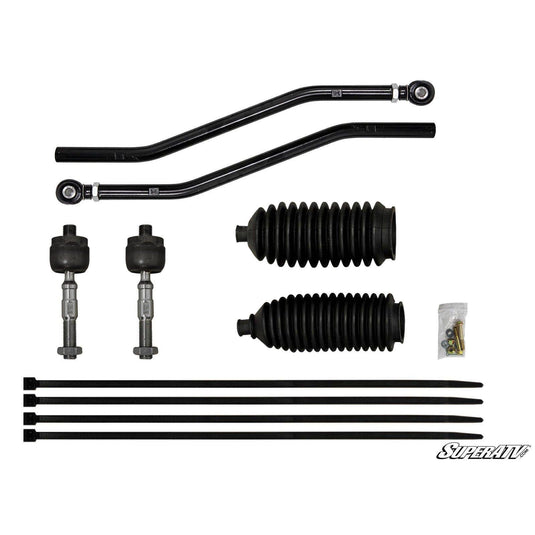 SuperATV Polaris Ranger XP 800 Z-Bend Tie Rod Kit - Replacement For SuperATV Lift Kits TRRA-P-RAN09XP-Z6-14-02