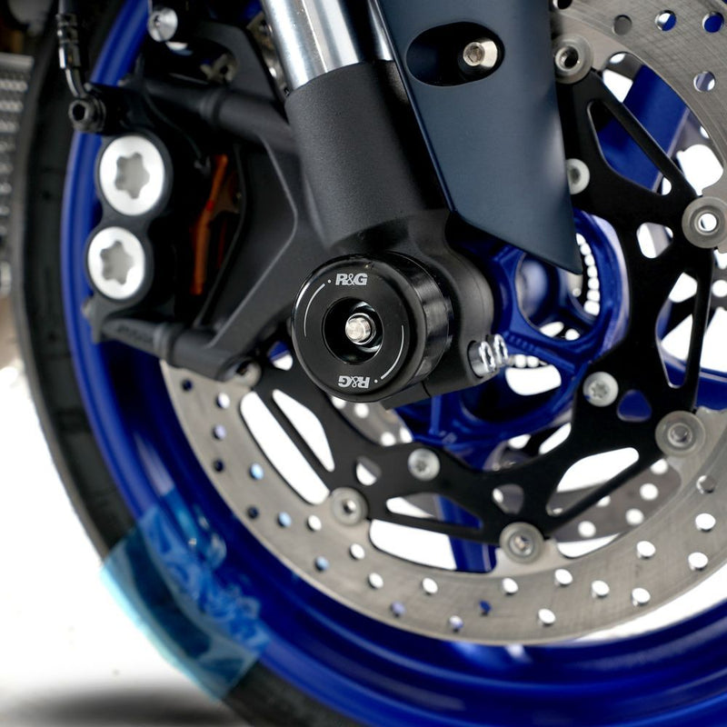 Load image into Gallery viewer, R&amp;G Racing Black Fork Protectors For 2018-2024 Yamaha MT-10
